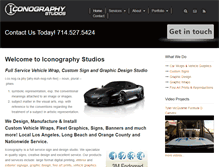 Tablet Screenshot of iconographystudios.net